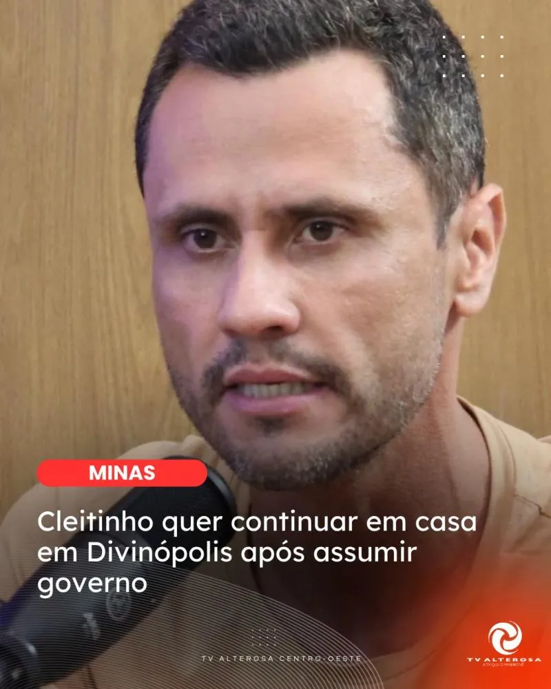 Cleitinho Azevedo eleito governador de Minas com mais de 55% dos votos válidos não quer morar no Palácio