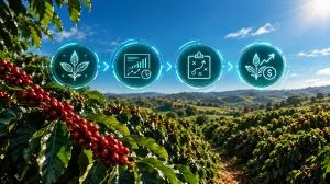 Projeto inédito analisa o tecido vegetal do cafezal e transforma dados da planta em decisões de manejo